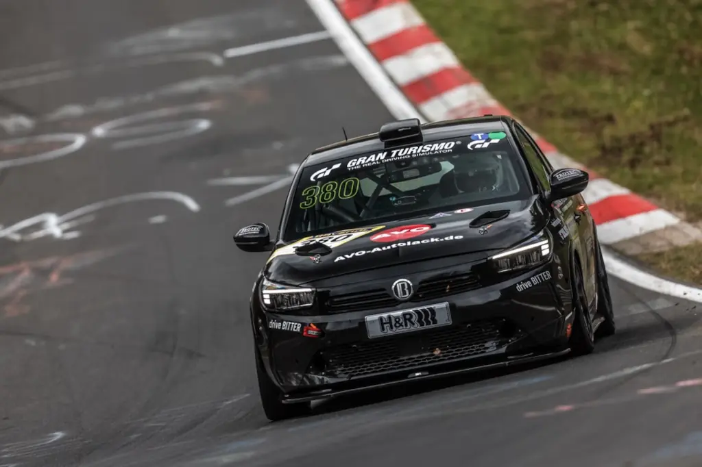 BITTER Corsa Startnummer 380 auf der Nürburgring Nordschleife